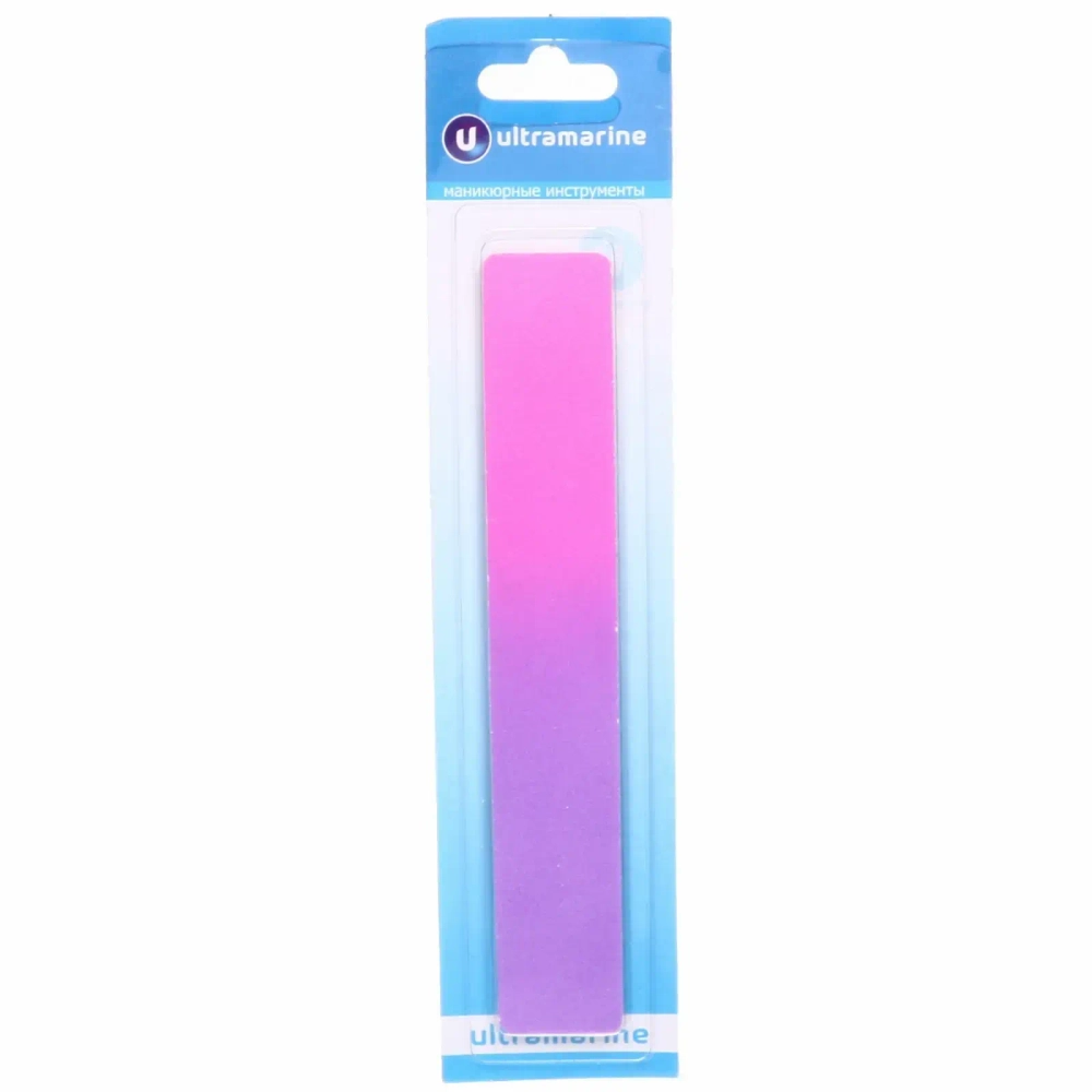 Пилки наждачная на блистере «Ultramarine - амбре», цвет микс, 18*3см