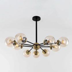 Citilux Планета CL105295 Люстра на штанге Бронза