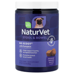 NaturVet, No Scoot®, добавка для стула и кишечника с тыквой, для собак, бекон, копченый на дровах пекана, 120 мягких жевательных таблеток, 360 г (12,6 унции)