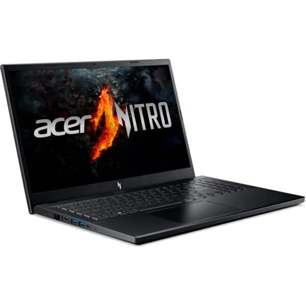 15.6" Игровой ноутбук Acer Nitro V, AMD Ryzen 7 7735HS, RAM 16 ГБ, SSD 512ГБ, NVIDIA GeForce RTX 3050 6 Гб, Win11Pro, черный, Русско-английская раскладка