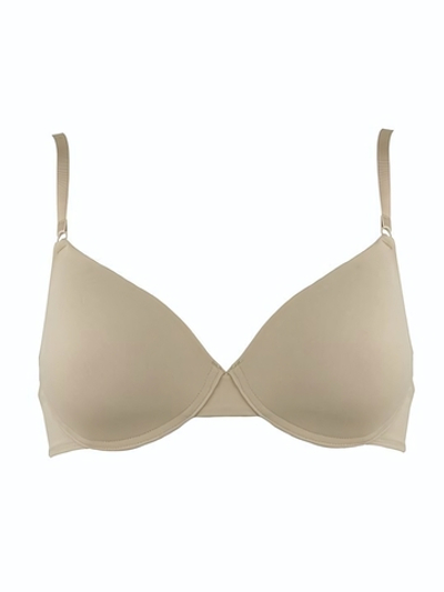 Бюстгальтер с формованными уплотненными чашечками (Размер: 5C) (Цвет: телесный)