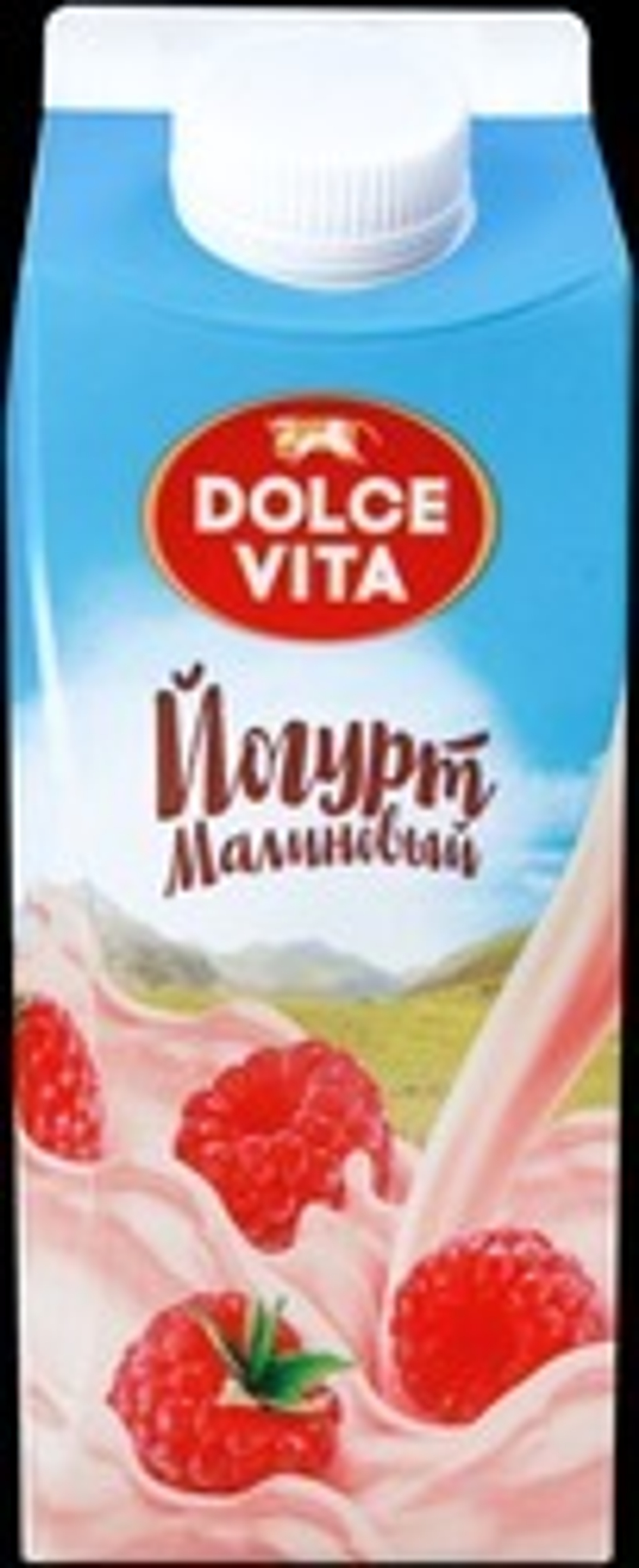 Йогурт "Дольче Вита" 2,5% 700г  Малина