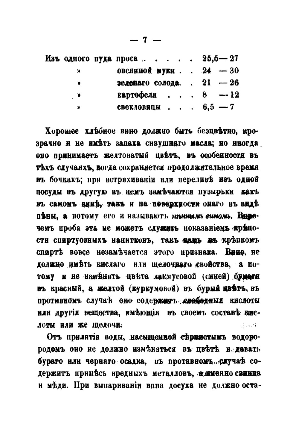 О хлебном вине и его подмесях | Медведев Михаил Петрович