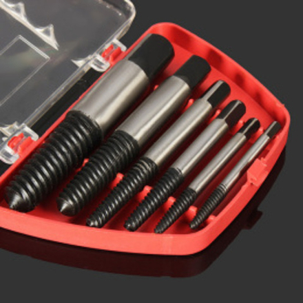 Экстрактор для выкручивания болтов 6 предметов (мелкий шаг), 1/20/120