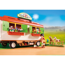 Кемпинг Playmobil с пони и прицепом для сна 70510