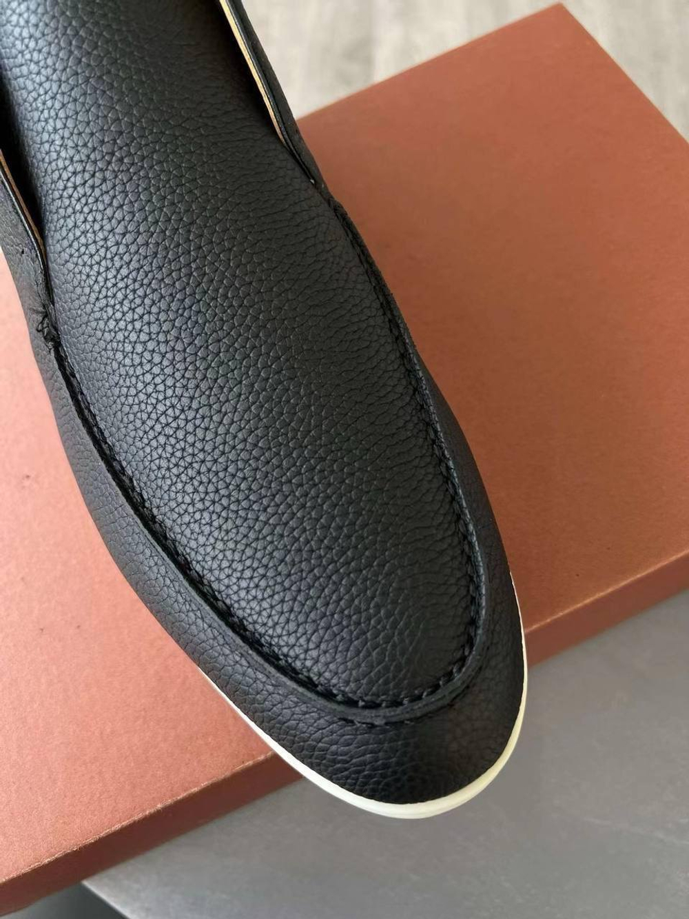 Высокие лоферы Loro Piana