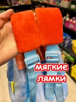 Рюкзак детский в садик плюшевый дошкольный паровоз