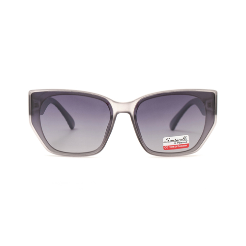 Солнцезащитные очки SANTARELLI ST2445 C4 бабочка прозрачно-серые