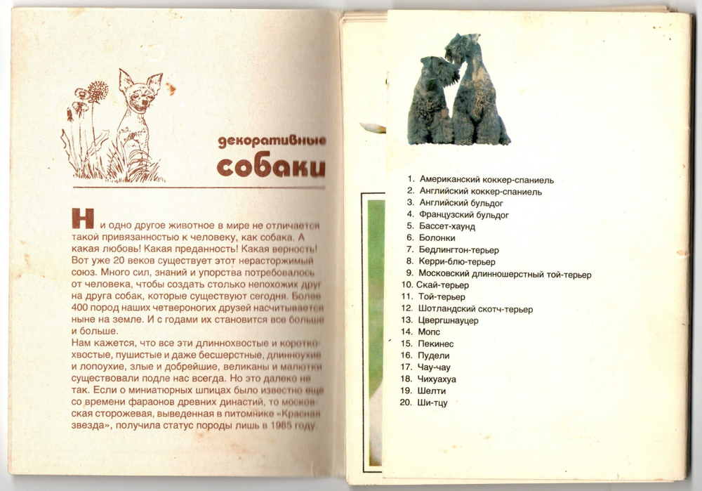 Наборы из 50 открыток СССР "Рига" 1989 год, "Кострома" 1984 год и "Наши верные друзья" - декоративные собаки 1991 год