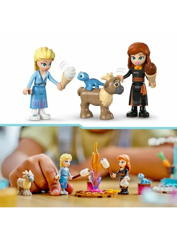 Конструктор Disney Princess 43238 Ледяной замок Эльзы