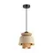 4992/1 PENDANT ODL23 521 св. коричневый/золотой/металл/экокожа Подвес E27 60W KRESSA