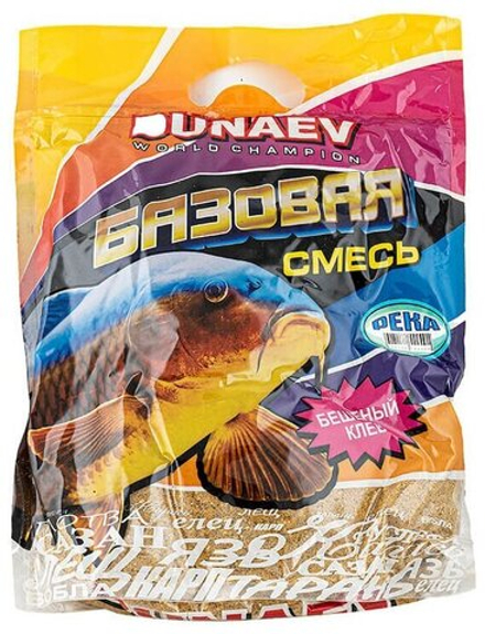 Прикормка DUNAEV базовая смесь 2.5кг Река