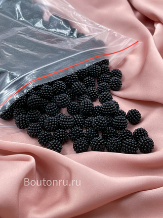 Бусины шамбала черные 500 грамм (±5гр)