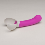 Розовая насадка Reach для массажёра Revel Body - 14 см. (Цвет: розовый)