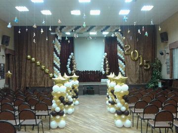 Оформление на выпускной №24