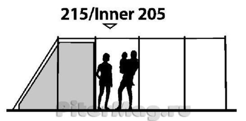 Палатка Outwell Wolf Lake 7 [110182]