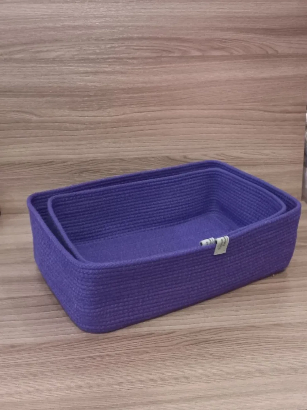 Корзина для хранения плетеная