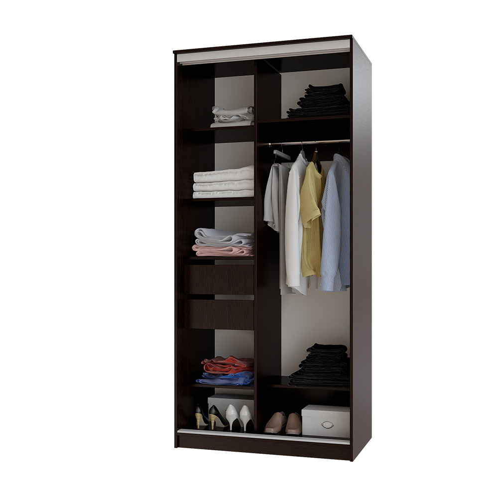 Шкаф-купе Альянс 1,0 м, Венге