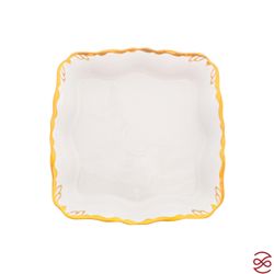 Салатник квадратный на ножке Queen's Crown Prestige 23 см