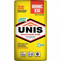 Плиточный клей Юнис XXI (21). 25 кг.