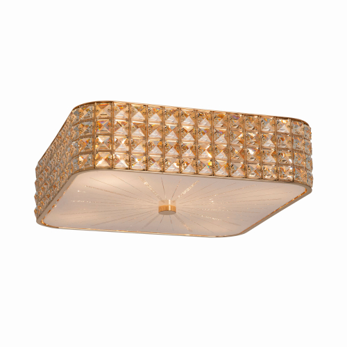 Citilux Портал CL324262 Люстра хрустальная Золото