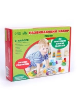 Набор Дьенеша «Блоки», конструктор, 46 деталей
