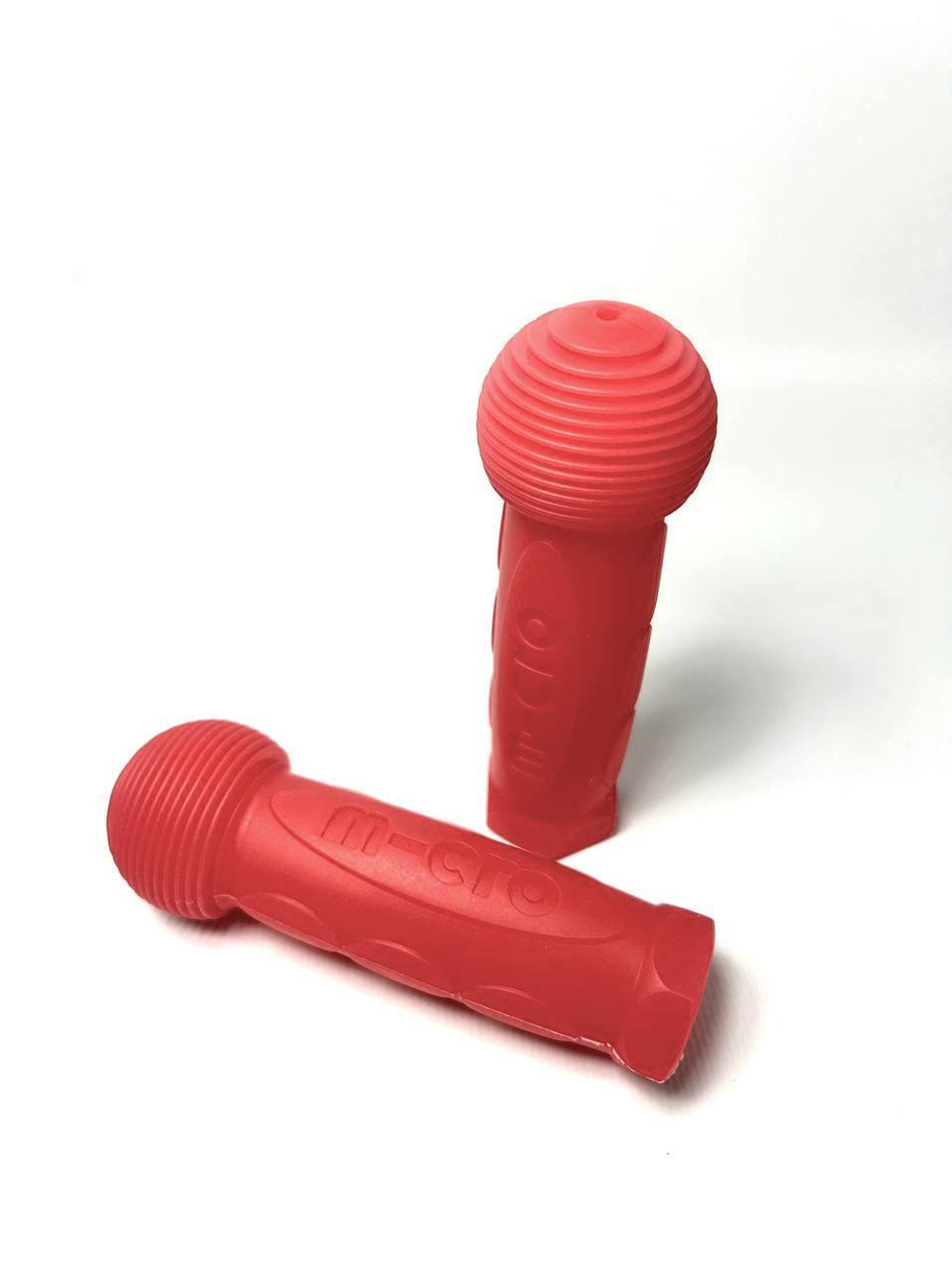 Резиновые ручки Maxi Glow (светящиеся) красное сияние