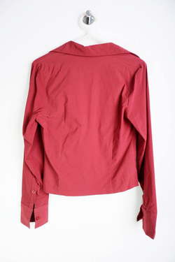 Блузка обтягивающего кроя, маркировка 2, визуально на 42 размер