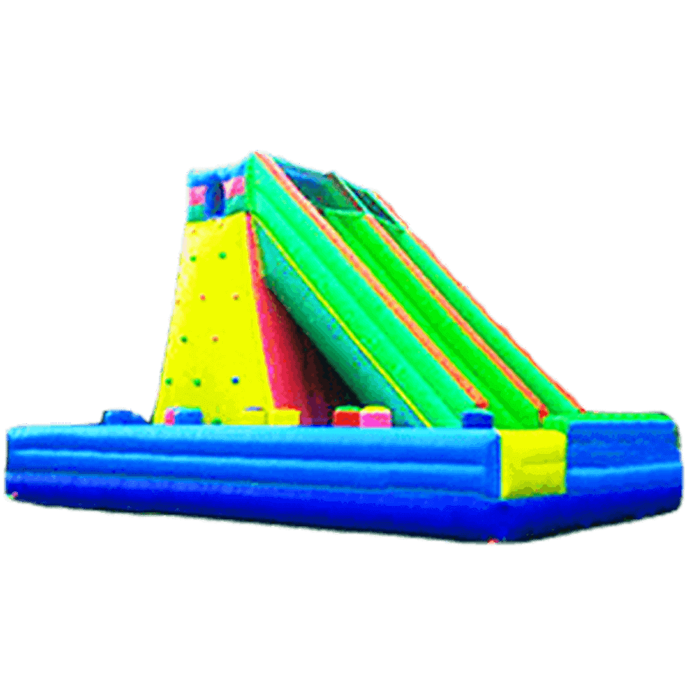 Надувной батут со скалодромом "Плэй старт"