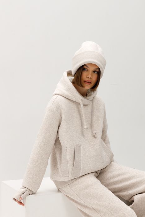 ШАПКА РУТЕС БЕЖЕВЫЙ НАЧЕС