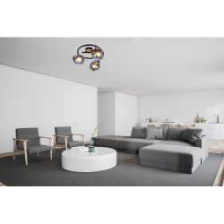 Светильник настенно-потолочный спот Rivoli Dorkas 7026-733 3 х E14 40 Вт поворотный | Rivoli