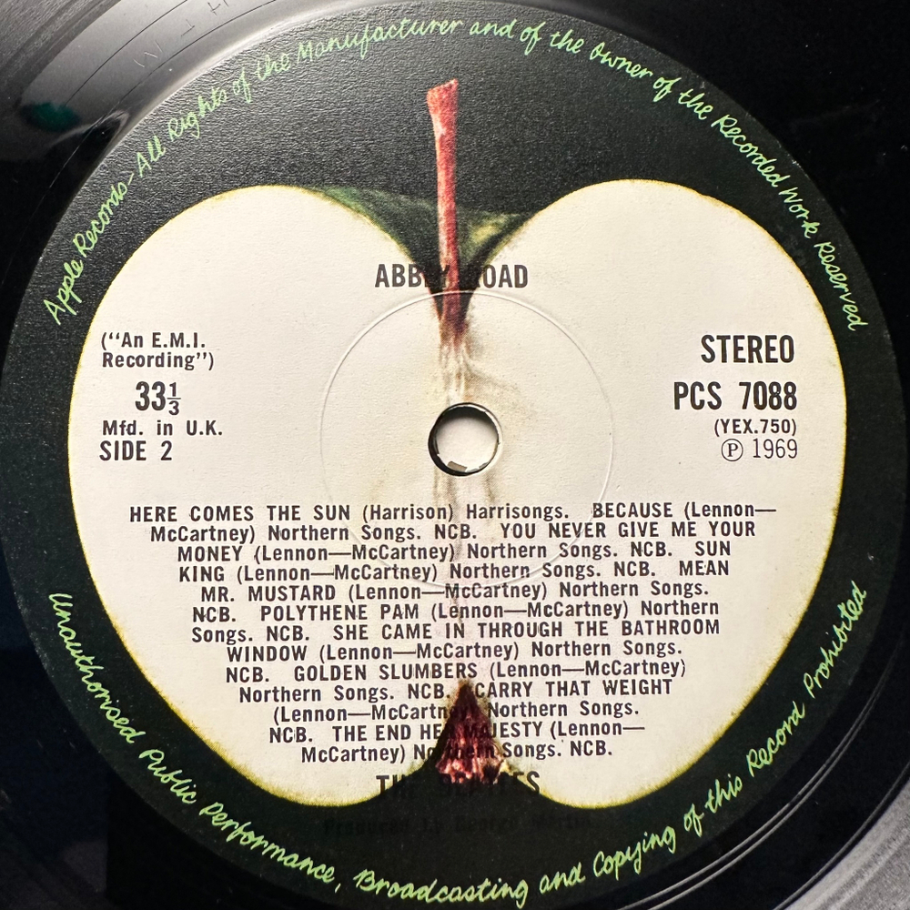 The Beatles - Abbey Road (Англия 1976г.)