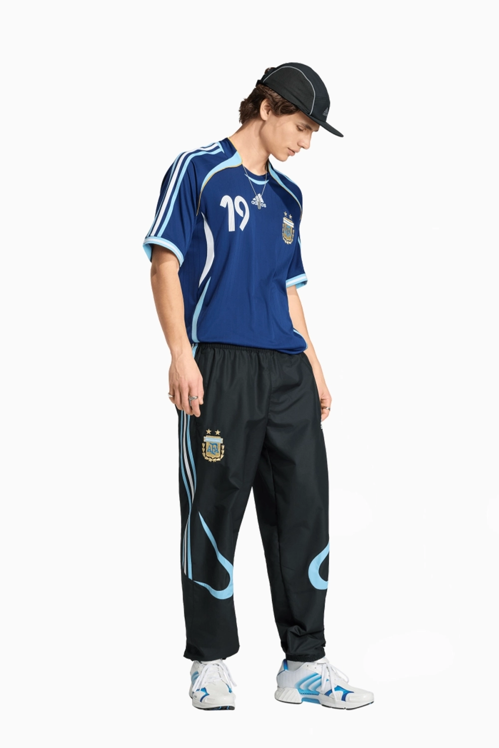 Футболка adidas Аргентина 2006 Away Messi - синий