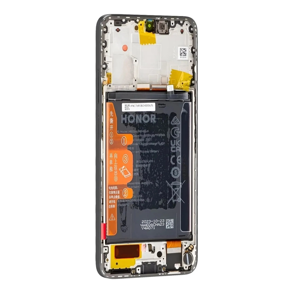 Honor Magic 6 Lite (ALI-NX3) Дисплейный модуль в рамке и Аккумулятором (ORIG-SP)