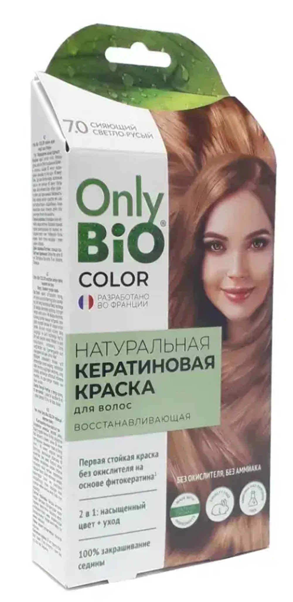Крем-краска для волос ONLY BIO COLOR 7.0 Светло-русый
