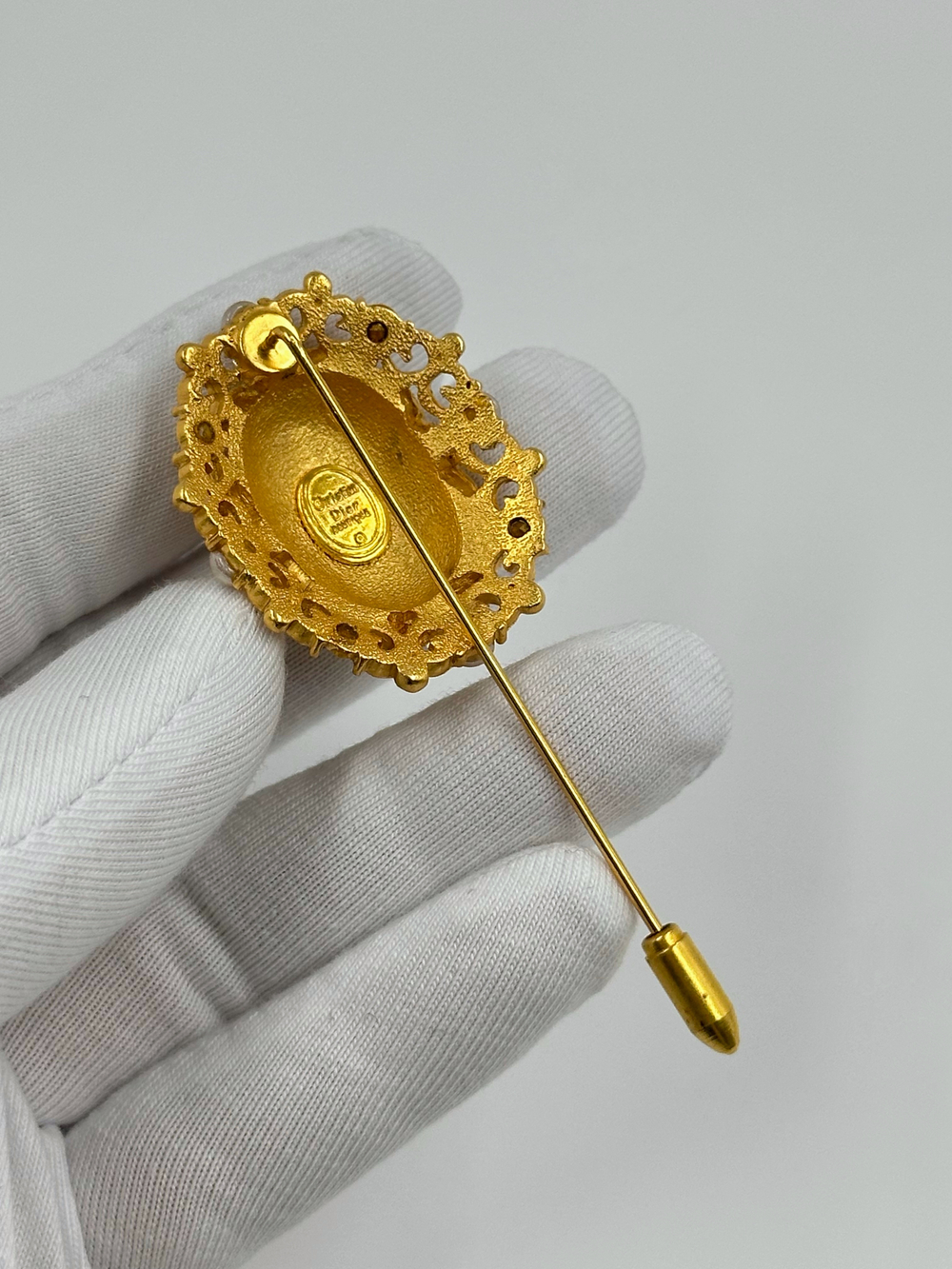 Брошь булавка Christian Dior