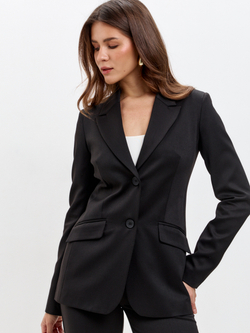 Черный жакет Burns