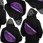 Сумка поясная Тандем Тэндай Black Lotus Purple