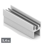 СТАНДАРТ Рамка верхняя двери (5,40 м) белый матовый (ПВХ) Aristo (AS0004) Aristo