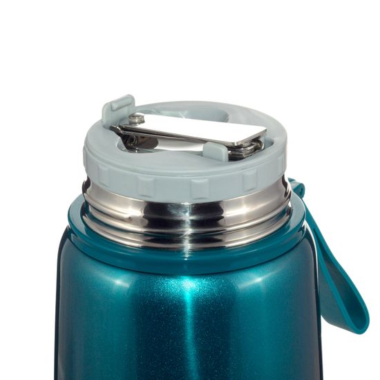 Термос для еды 800 мл. Kamille KM 2148 из нержавеющей стали с ложкой и ручкой