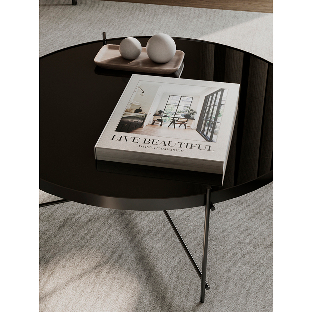 Стол josen, D84,8 см, черный