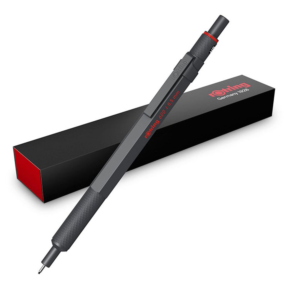 Карандаш механический Rotring 600 0.5мм серый (2204409) 3
