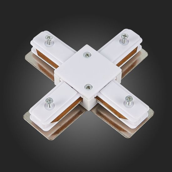 ST002.549.00 Коннектор X-образный ST-Luce Белый BASE