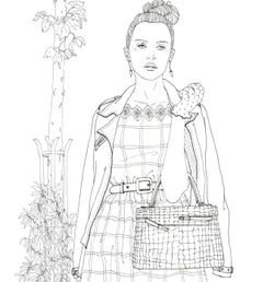 LOOK. Coloring Book