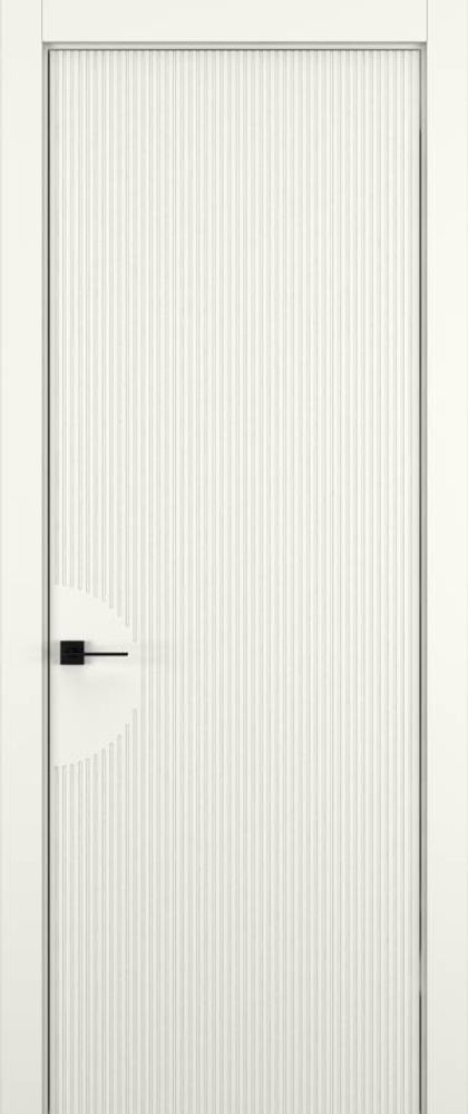 Дверь 6 VERTICAL Матовый Жемчужный