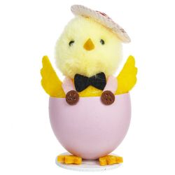 GAEM Фигурка декоративная "Цыпленок", L6 W5 H9,5 см, 5в.