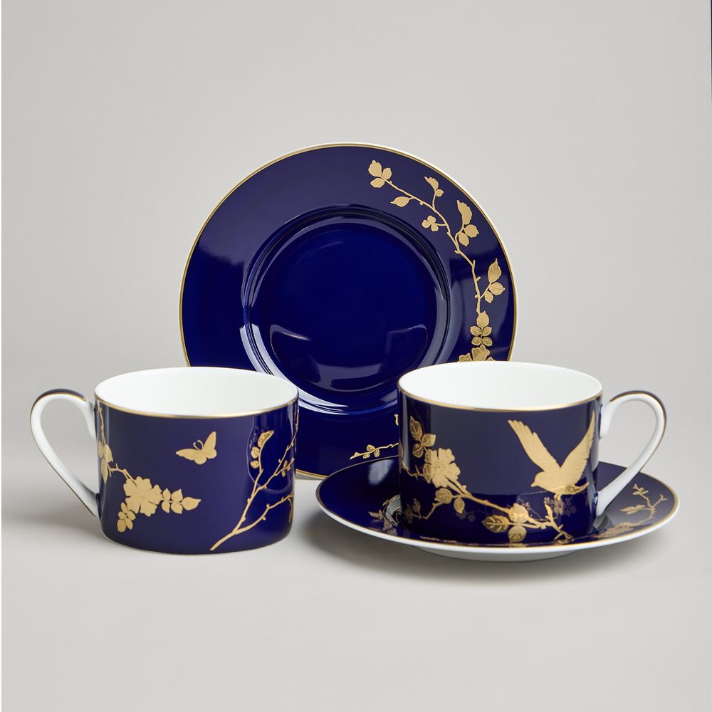 ЧАЙНЫЙ НАБОР LEFARD "GOLDEN BIRDS" НА 2 ПЕР. 4 ПР. 240 МЛ