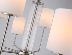 Ambrella Люстра со стеклянными плафонами на штанге Modern LH56213