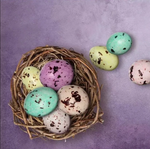 Драже перепелиные яйца пастельные цвета средние 100 гр.