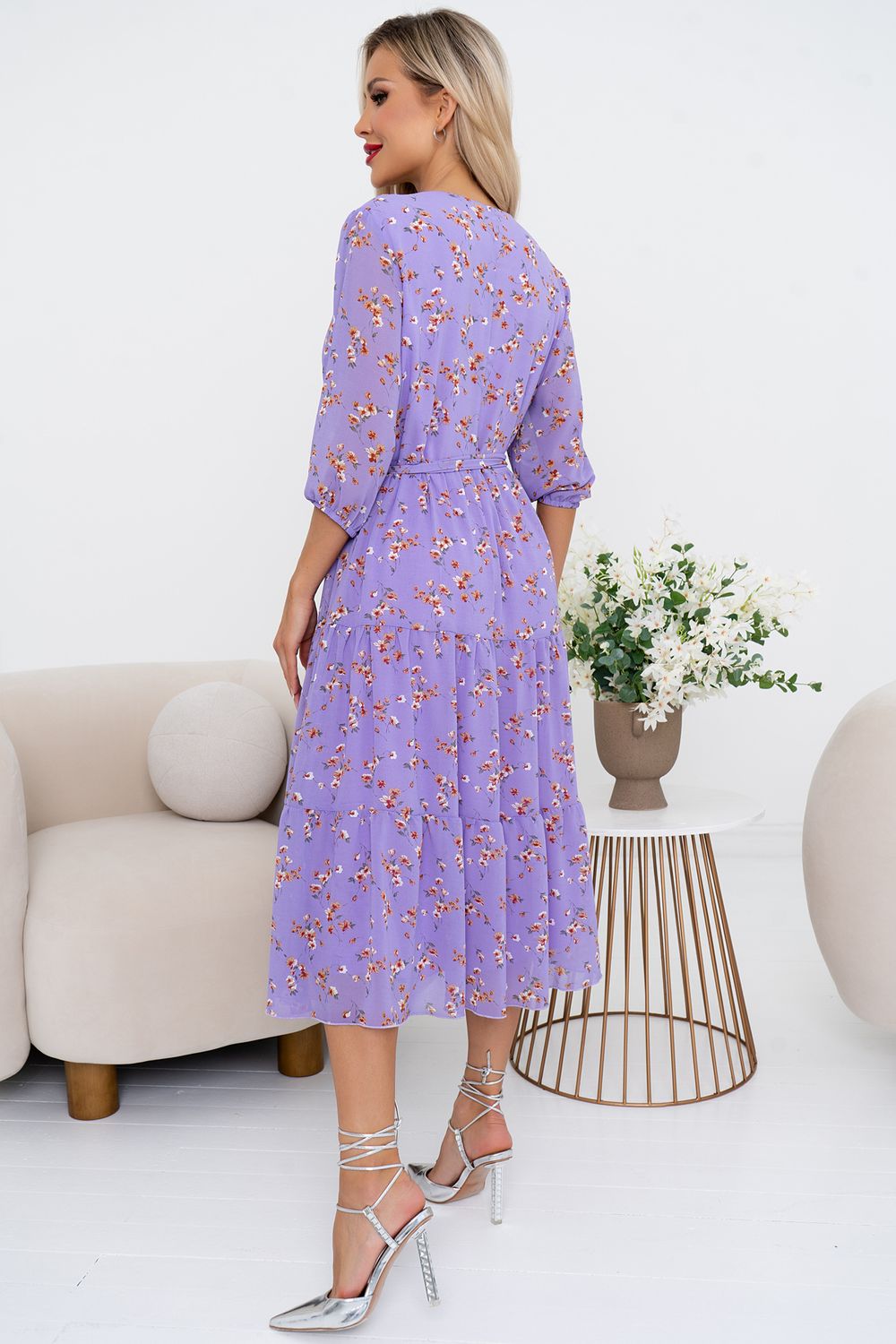 Платье Хелена (сирень) Р11-2075/2 Nikol (Акция)